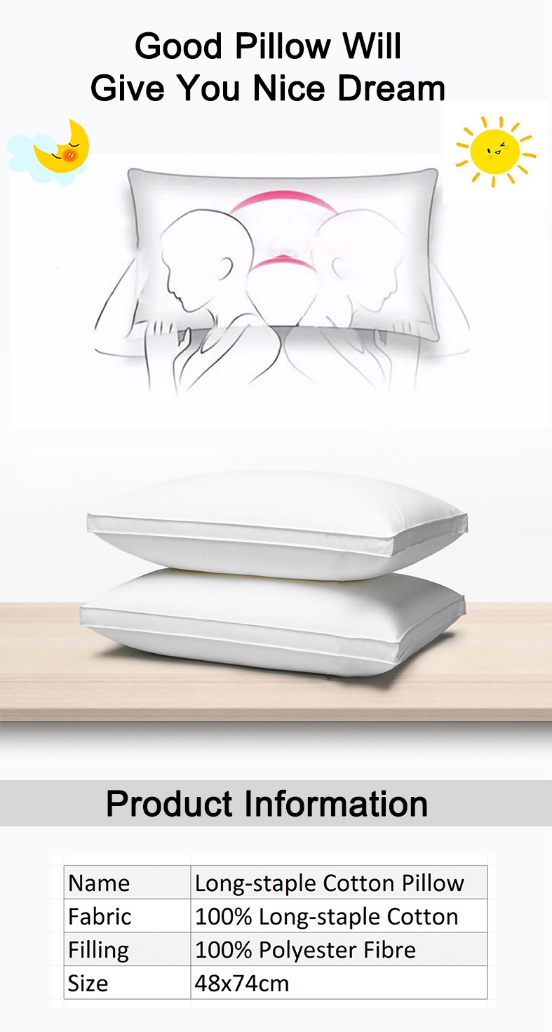 Premium Long-staple Cotton Pillow-5